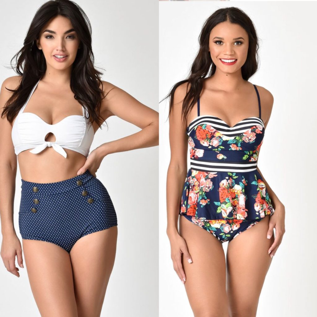swimsuits according to body type 