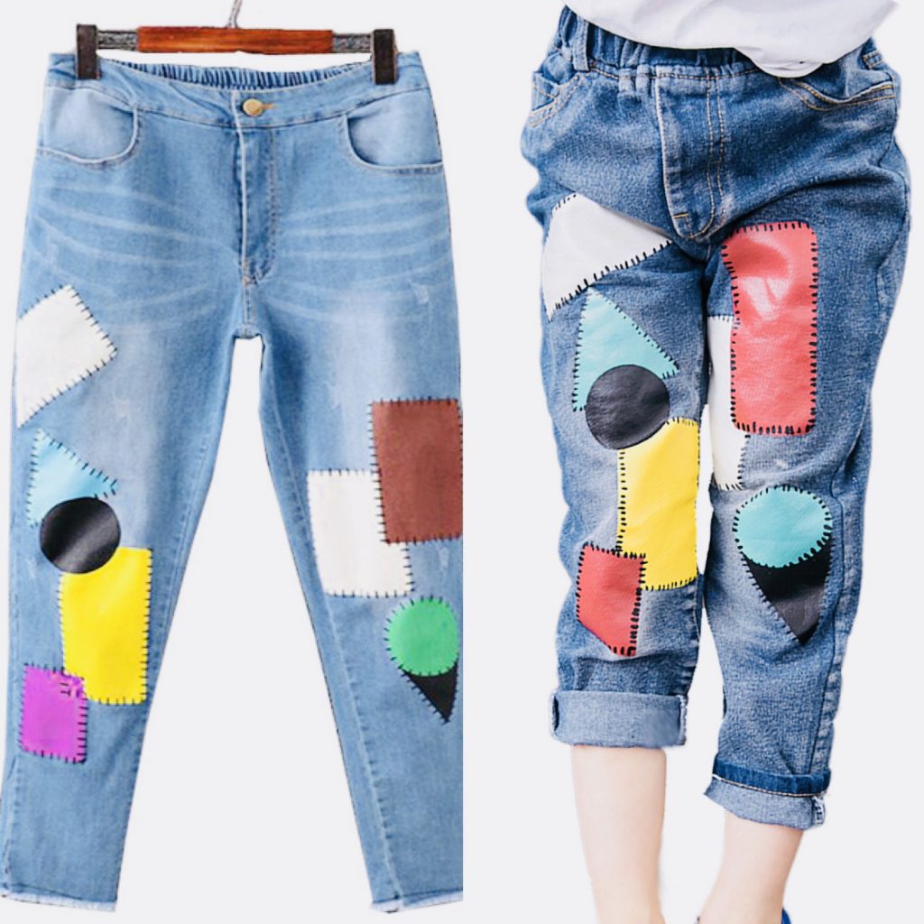 patch jeans 2018